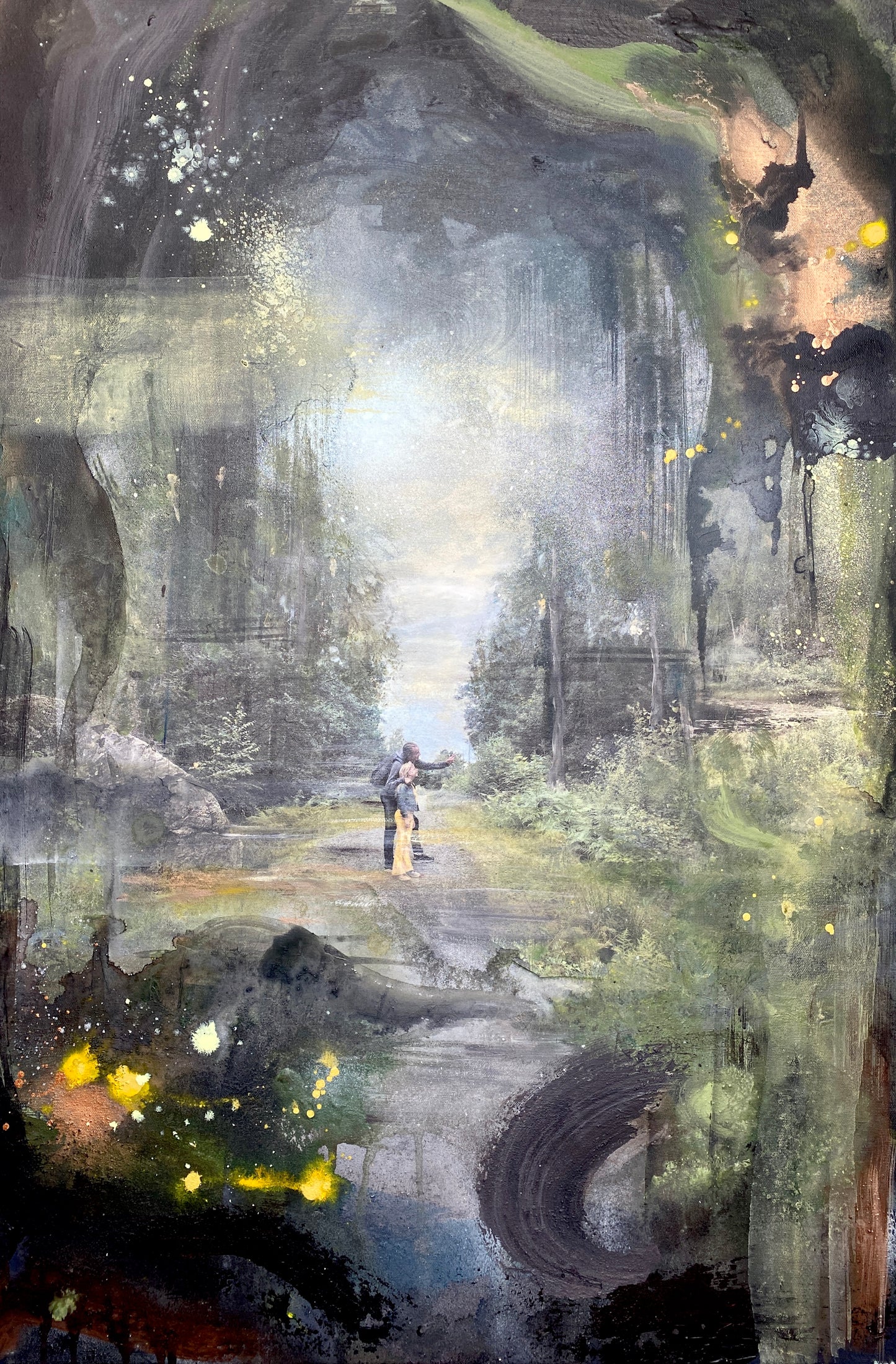 Echoes of Adventure, 70x100 cm