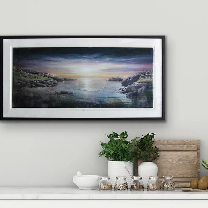 Giclèetrykk: "Peaceful Energy", str. 36x88 cm