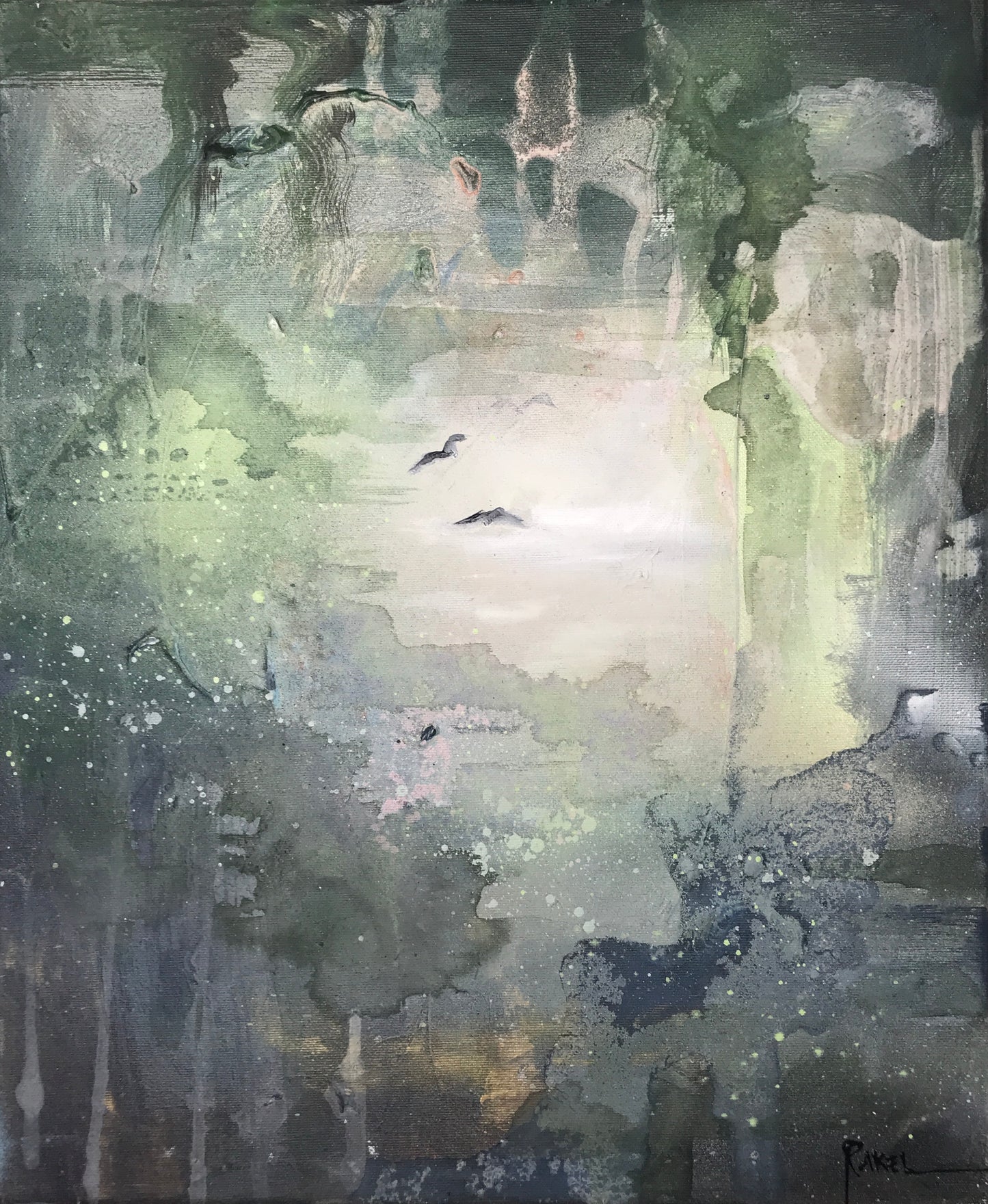 Originalmaleri: "Hope through Wilderness" SOLGT.