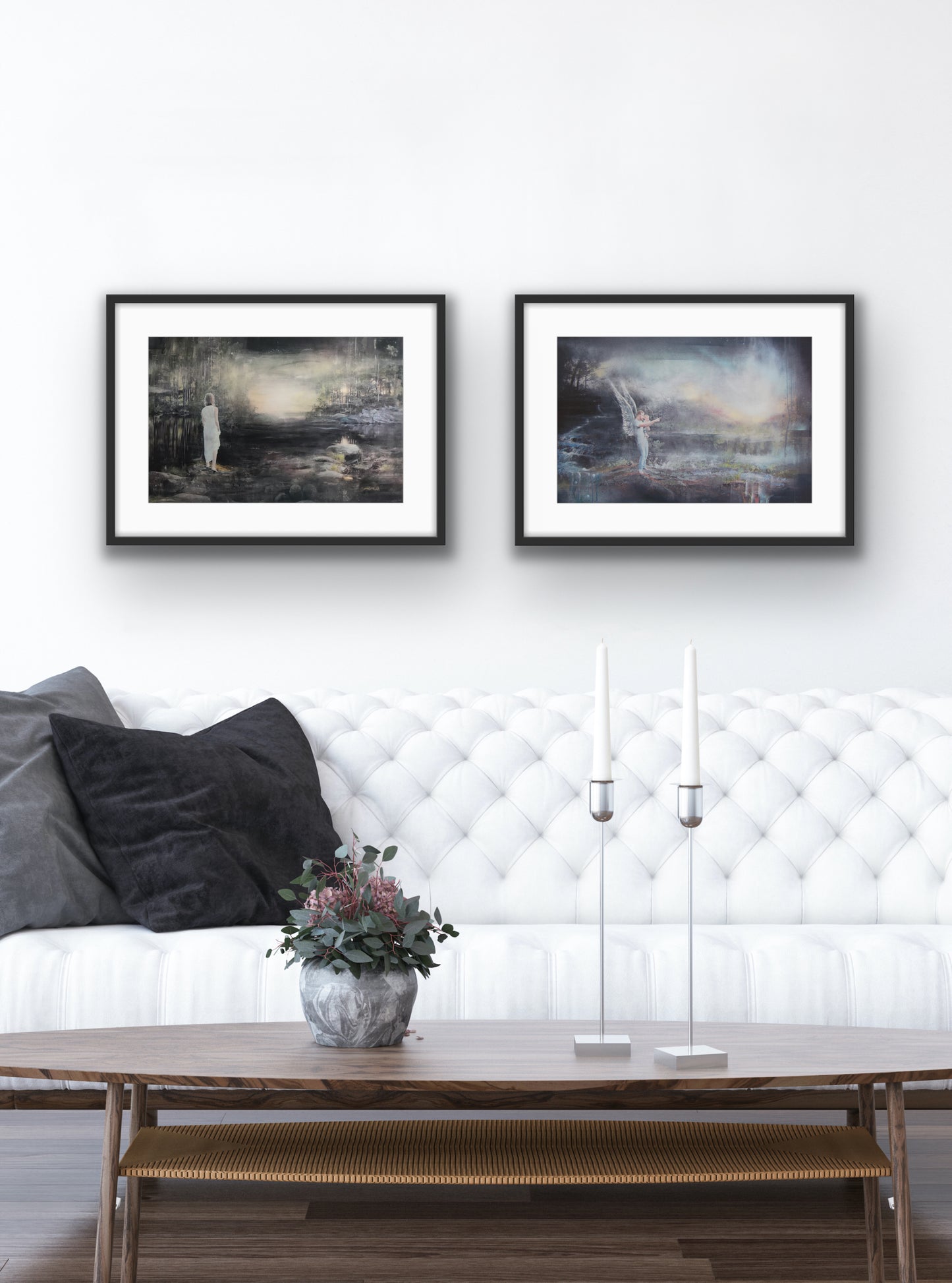 Giclèetrykk: "One with Nature", str. 57x37 cm