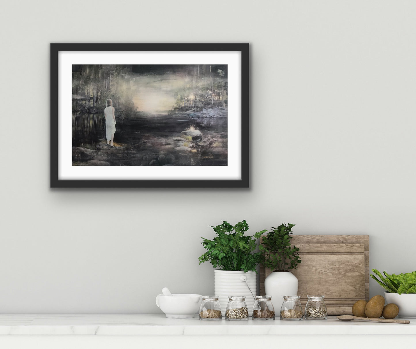 Giclèetrykk: "One with Nature", str. 57x37 cm
