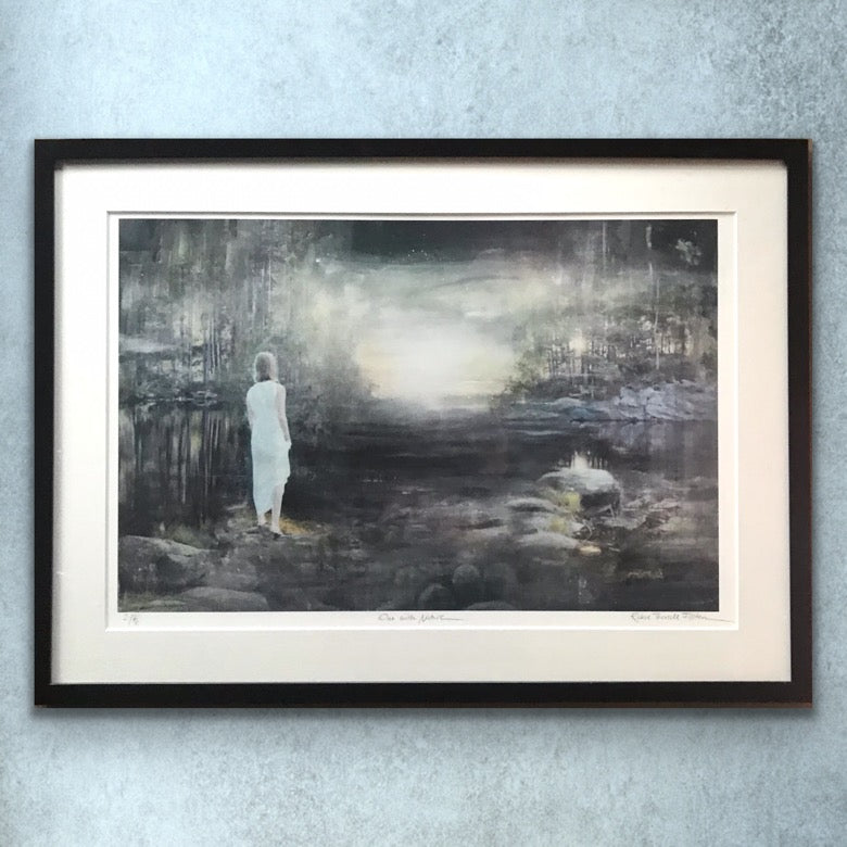 Giclèetrykk: "One with Nature", str. 57x37 cm