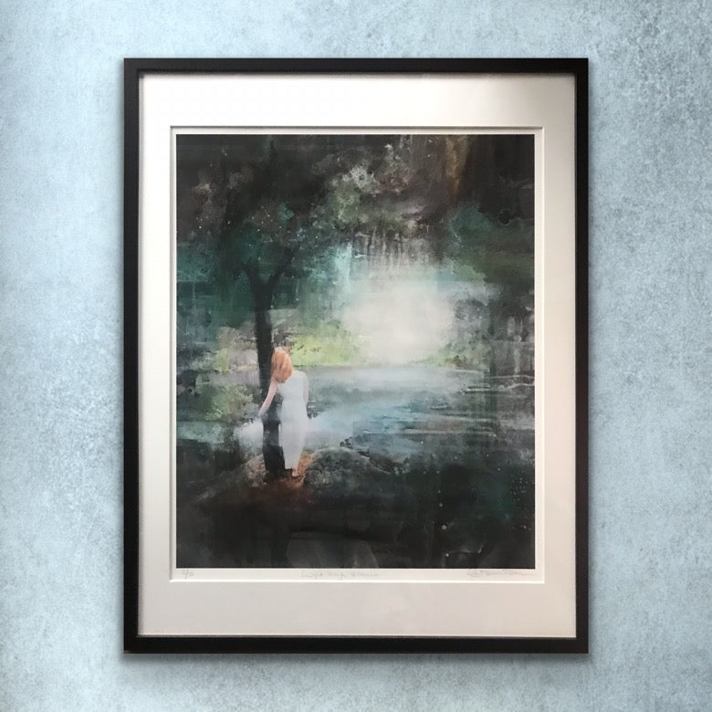 Giclèetrykk: "Light through Wilderness", str 54x68 cm