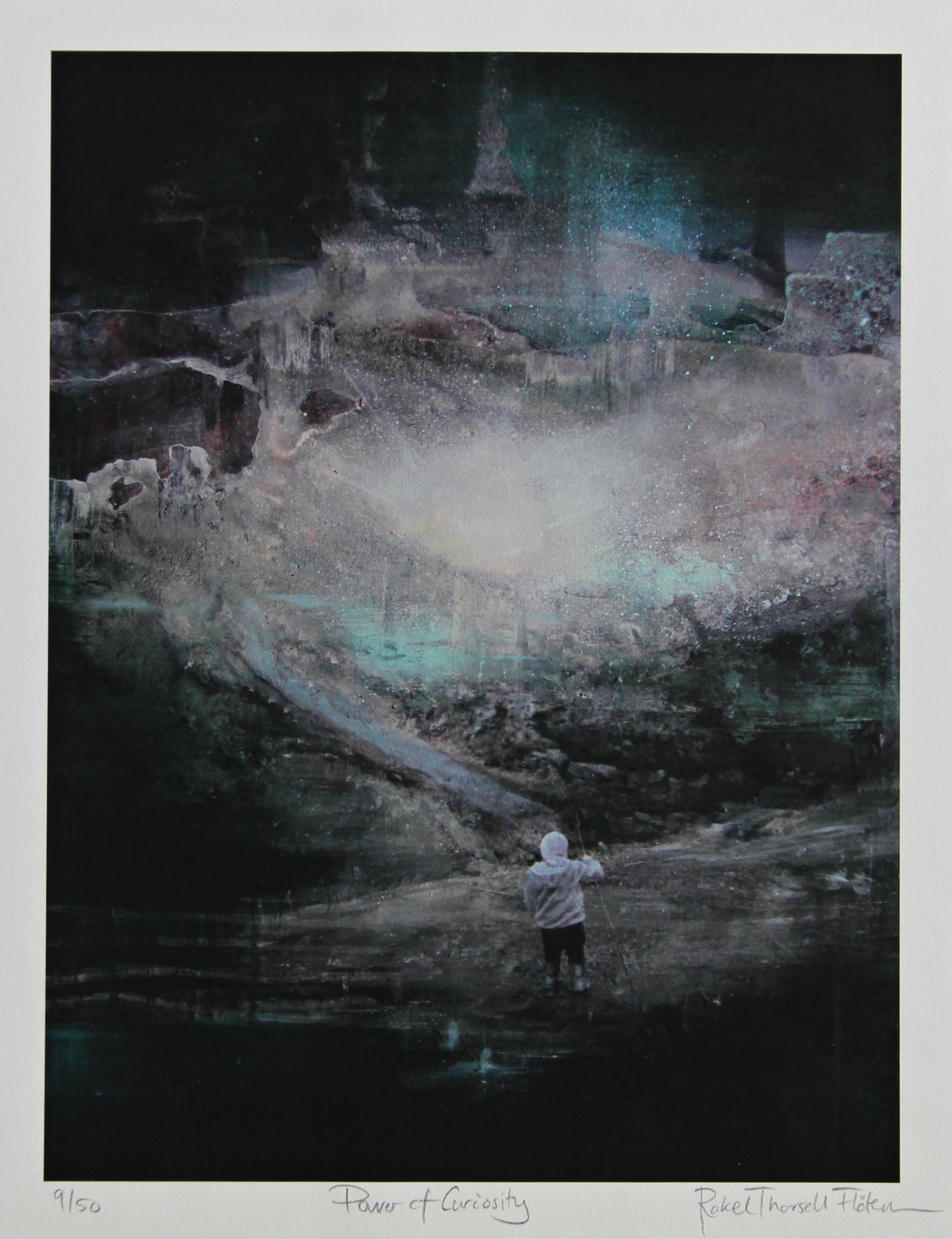Giclèetrykk: "Power of Curiosity", 36x27cm