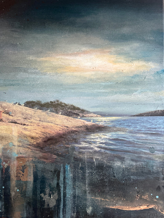 Where the Light Lingers , str. 40x50 cm