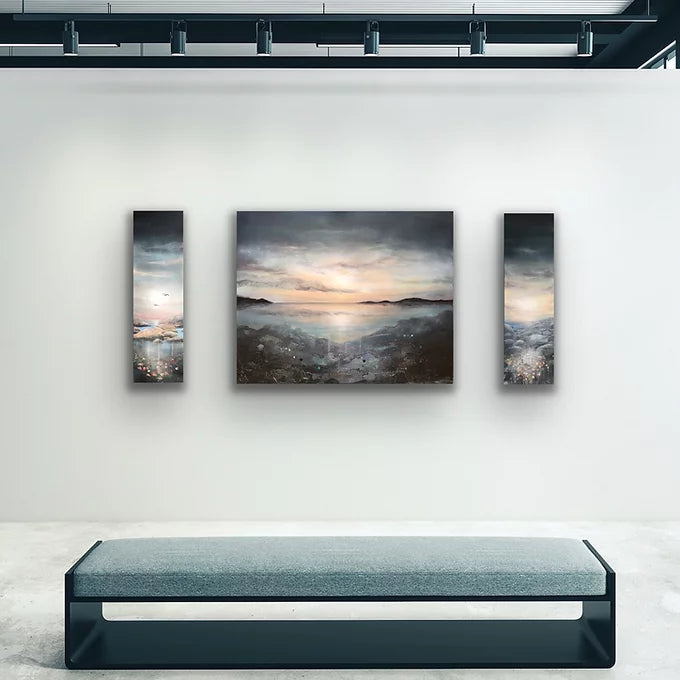 Originalmaleri. Wondrous, str. 30x100 cm
