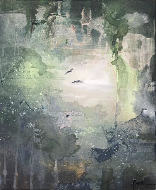 Originalmaleri: "Hope through the Wilderness", 40X50