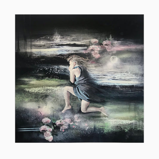 Giclèetrykk: Breath: 57x57 cm