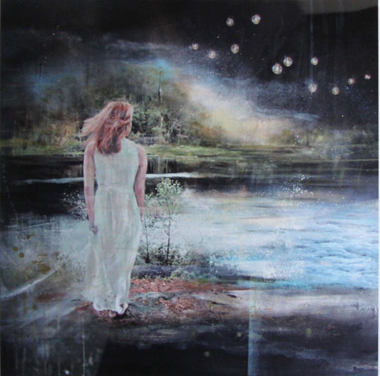 Giclèetrykk: "Letting Go", 46x46 cm