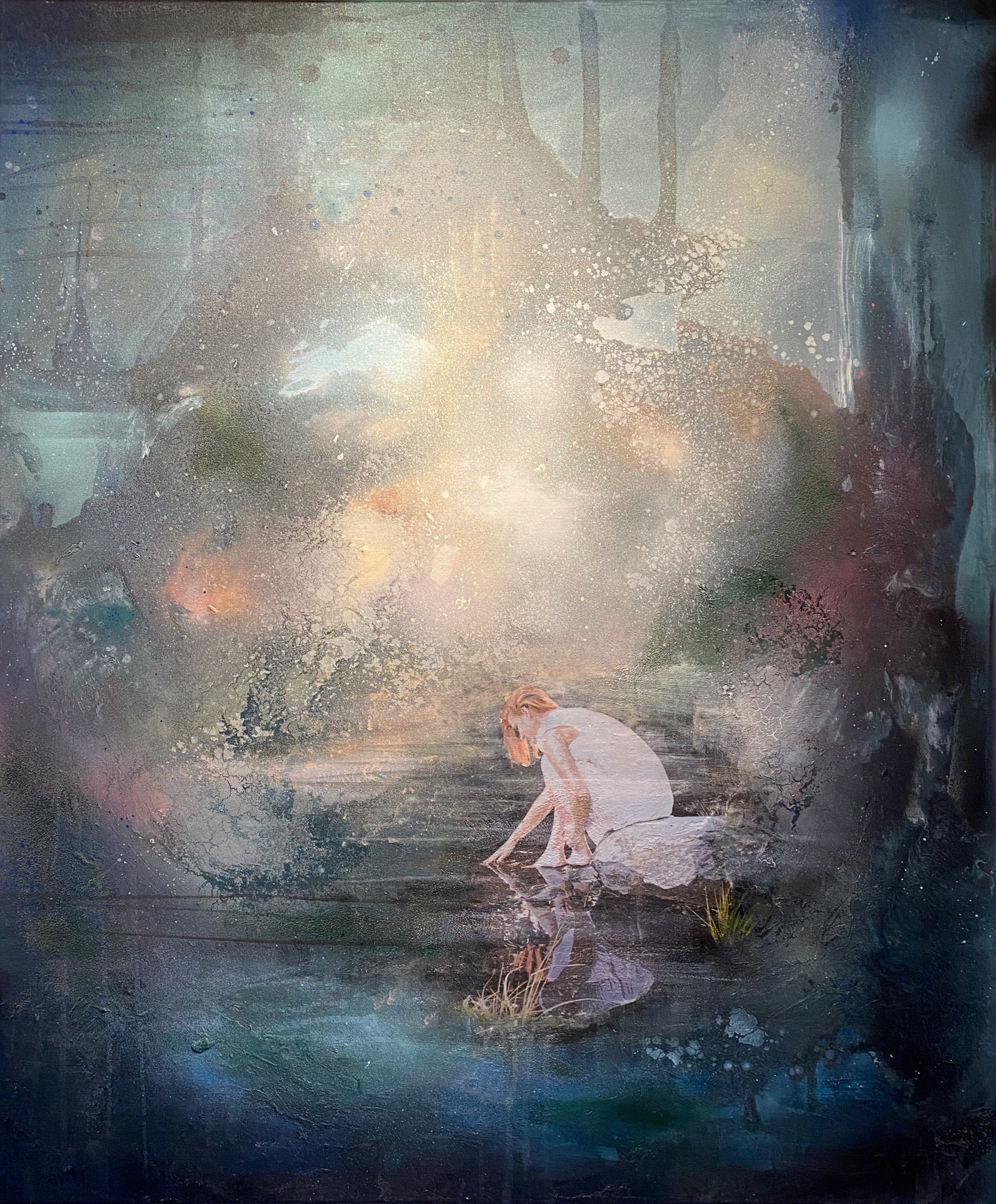 Originalmaleri: The Feeling of Hope, 100x120 cm